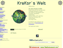 Tablet Screenshot of krakors-welt.de